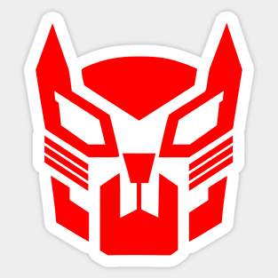 Catformers – Meowtobots G1 (red variant) Sticker